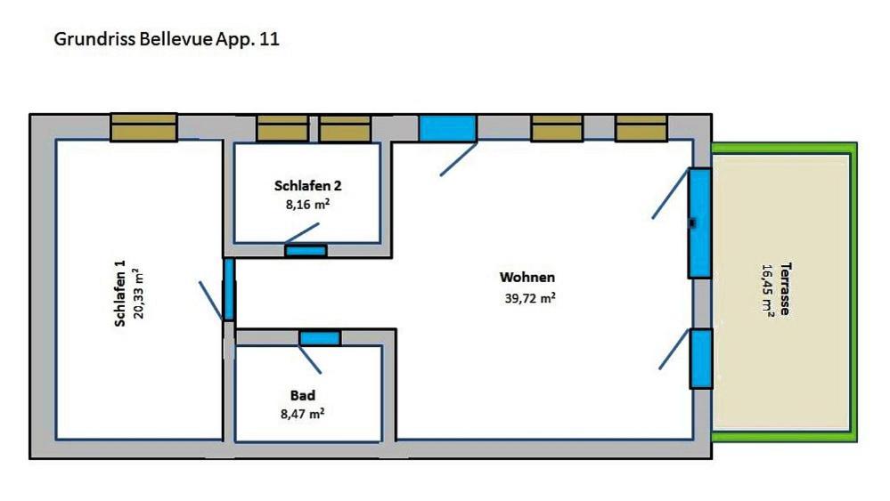 Bellevue-App-11 Leilighet Heringsdorf  Eksteriør bilde